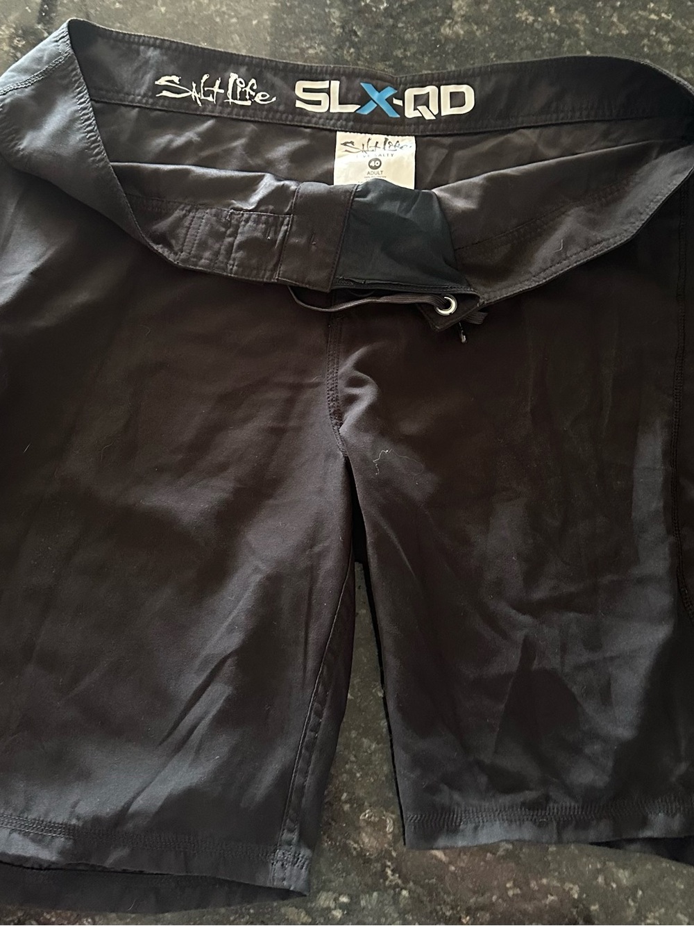 Salt Life SLX-QD Men's Hybrid Shorts - Black